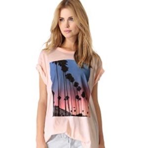 Wildfox Canyon Palms graphic tee